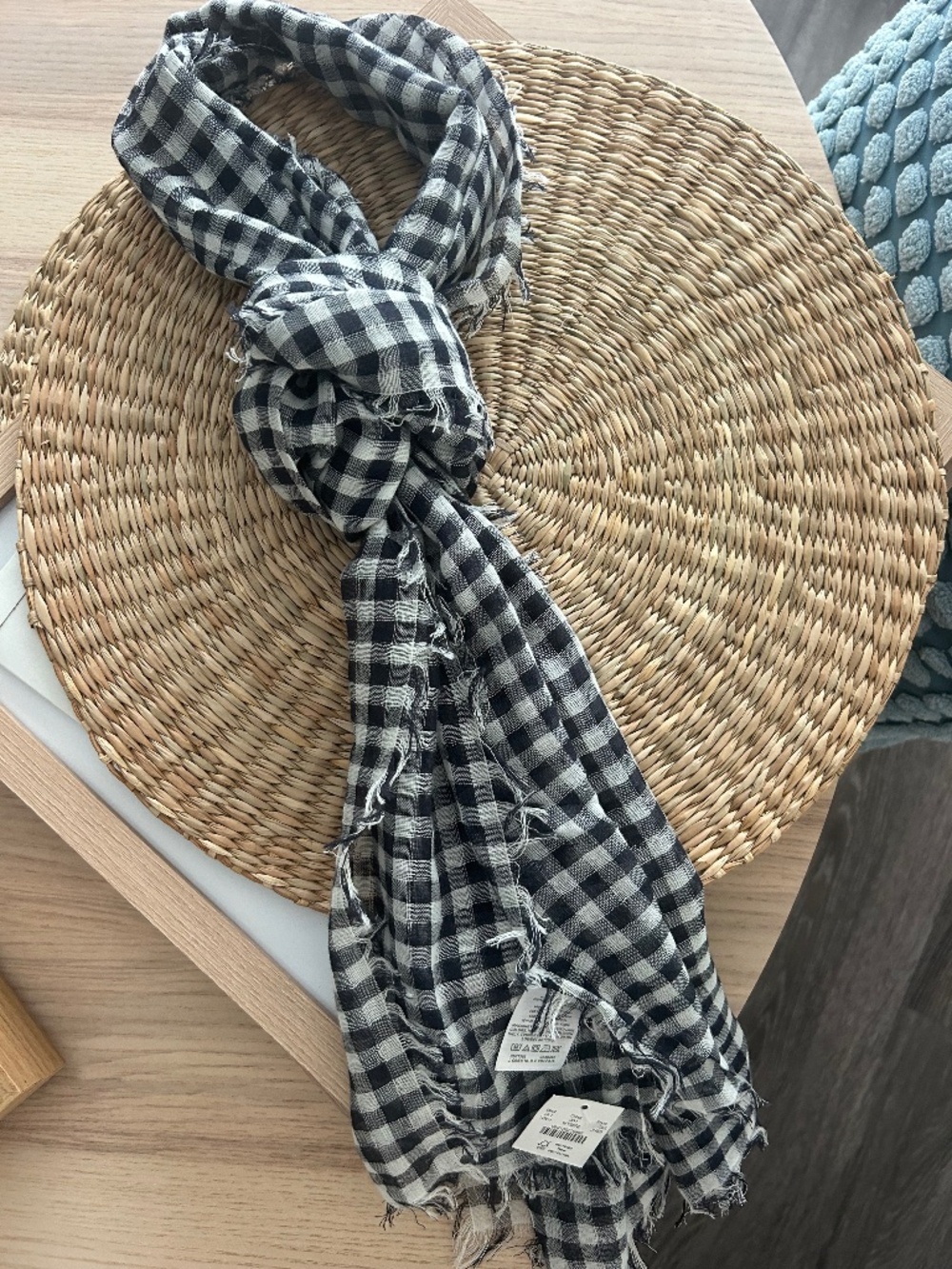 NWT JCrew lightweight organic cotton scarf